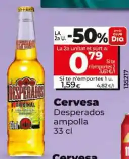 Maxi Dia Desperados Cervesa oferta
