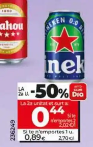 Maxi Dia Heineken cervesa 0.0 oferta