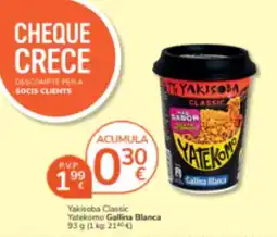 Consum Gallina Blanca Yakisoba Classic Yatekomo oferta