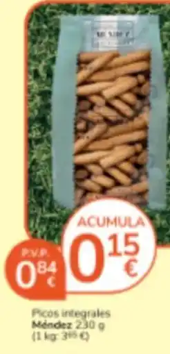 Consum Méndez Picos integrales oferta