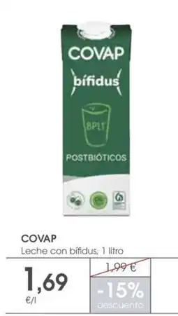 Supermercados Plaza Covap Leche con bífidus oferta