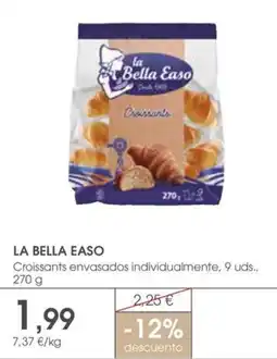 Supermercados Plaza La Bella Easo Croissants envasados individualmente, 9 uds.. oferta