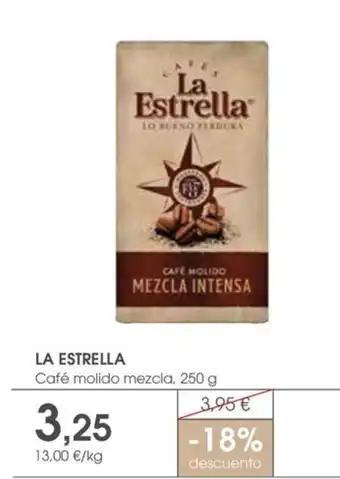 Supermercados Plaza La Estrella Café molido mezcla oferta