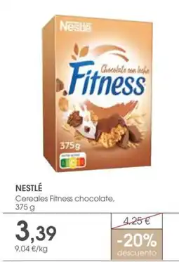 Supermercados Plaza Nestlé Cereales Fitness chocolate oferta