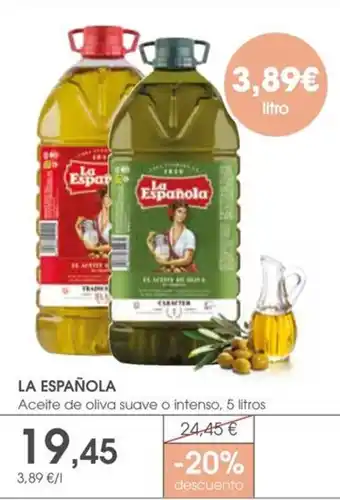 Supermercados Plaza La Española Aceite de oliva suave o intenso oferta
