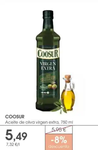 Supermercados Plaza Coosur Aceite de oliva virgen extra oferta