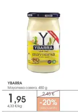 Supermercados Plaza Ybarra Mayonesa casera oferta
