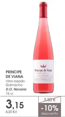 Supermercados Plaza Principe De Viana Vino rosado Garnacha D.O. Navarra oferta