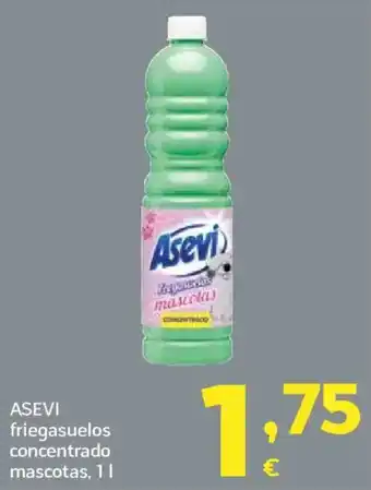 HiperDino ASEVI friegasuelos concentrado mascotas oferta
