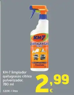 HiperDino KH-7 limpiador quitagrasas cítrico pulverizador oferta