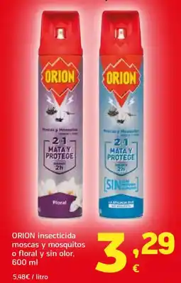 HiperDino ORION insecticida moscas y mosquitos o floral y sin olor oferta