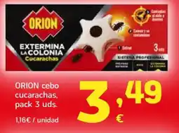 HiperDino ORION cebo cucarachas oferta