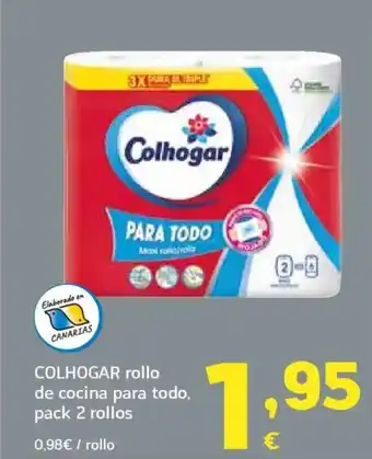 HiperDino COLHOGAR rollo de cocina para todo oferta