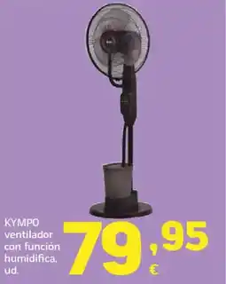 HiperDino KYMPO ventilador con función humidifica oferta