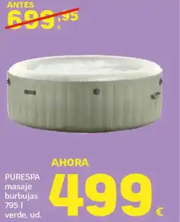HiperDino PURESPA masaje burbujas oferta