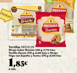 Gadis Mission - tortillas oferta
