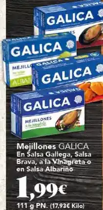 Gadis Galica - mejillones oferta