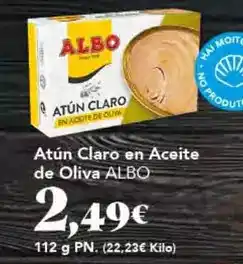 Gadis Albo - atún claro en aceite de oliva oferta