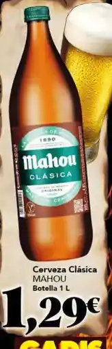 Gadis Mahou - cerveza clasica oferta
