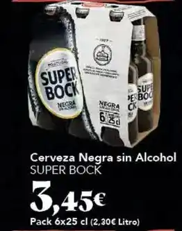 Gadis Super bock - cerveza negra sin alcohol oferta