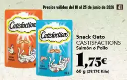 Gadis Catisfactions - snack gato oferta