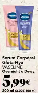 Gadis Serum corporal gluta-hya oferta