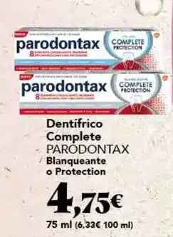 Gadis Parodontax - dentifrico complete oferta