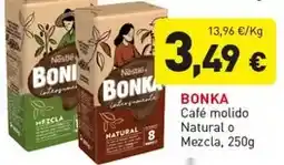 Hiperber Bonka - café molido natural o mezcla oferta