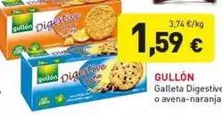 Hiperber Gullón - galleta digestive o avena-naranja oferta
