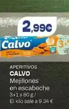 Hiperber Calvo - aperitivos mejillones en escabeche oferta