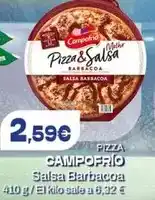Hiperber Campofrío - pizza salsa barbacoa oferta