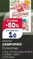 Hiperber Campofrío - snacks finíssimas oferta
