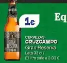 Hiperber Cruzcampo - cervezas gran reserva oferta