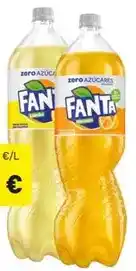 Hiperber Fanta - refresco zero naranja o limon oferta