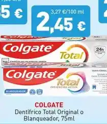 Hiperber Colgate - dentifrico total original o blanqueador oferta
