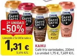 Hiperber Kaiku - cafe frio variedades oferta