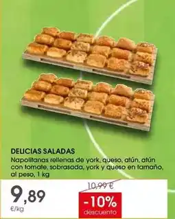 Supermercados Plaza Delicias - saladas oferta