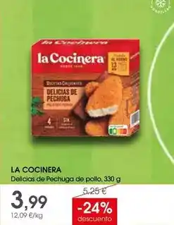 Supermercados Plaza La cocinera - delicias de pechuga de pollo oferta