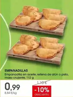Supermercados Plaza Empanadillas oferta