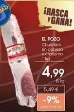 Supermercados Plaza Elpozo - chuletero sin cabeza extratierno oferta