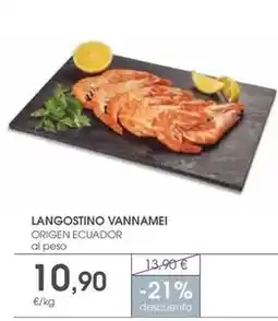Supermercados Plaza Origen - langostino vannamei oferta