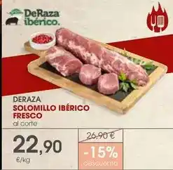 Supermercados Plaza Deraza - solomillo iberico fresco oferta