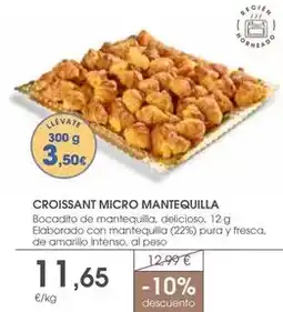Supermercados Plaza Intenso - croissant micro mantequilla oferta