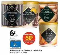 E.Leclerc Casa eceiza - tejas chocolate y naranja oferta