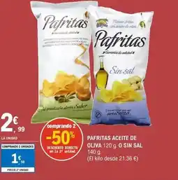 E.Leclerc Pafritas - aceite de oliva oferta