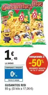 E.Leclerc Risi - gusanitos oferta