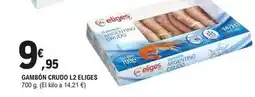 E.Leclerc Eliges - gambon crudo oferta