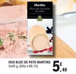 E.Leclerc Martiko - duo bloc de pato oferta