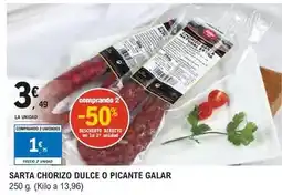E.Leclerc Galar - sarta chorizo dulce oferta