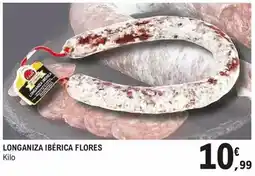 E.Leclerc Embutidos flores - longaniza iberica oferta